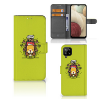 Samsung Galaxy A12 Leuk Hoesje Doggy Biscuit