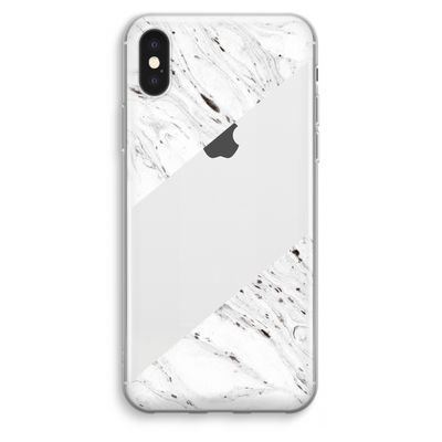 Biggest stripe: iPhone XS Max Transparant Hoesje
