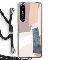 Luca: Sony Xperia 1 III Transparant Hoesje met koord