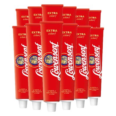 Löwensenf - Mosterd Extra scherp - 12x 200ml