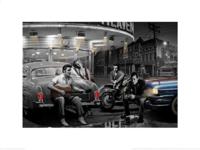 Kunstdruk Legendary Crossroads Chris Consani 60x80cm Kunstdruk Legendary Crossroads Chris Consani 60x80cm