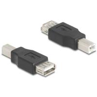 Delock USB 2.0 Adapter [1x USB-B 2.0 stekker - 1x USB 2.0 bus A] 67199