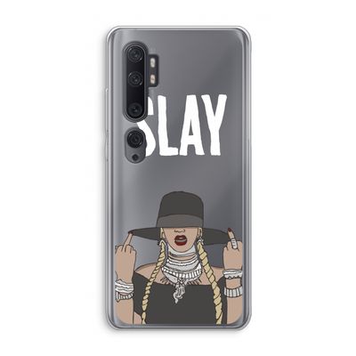 Slay All Day: Xiaomi Mi Note 10 Pro Transparant Hoesje