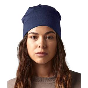 Wintermuts Beanie Malmo - blauw - heren/dames - merino wol