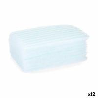 Lichaamsspons Zeep Blauw Wit 19,5 x 12 x 1,5 cm (12 Stuks)