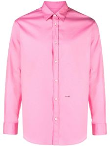 DSQUARED2 chemise en popeline à logo imprimé - Rose