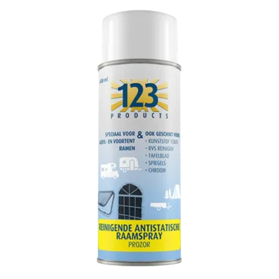 123 Prozor Antistatische Raamspray 400ml