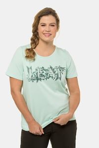 Ulla Popken Shirt, ronde hals, 3/4 mouwen - Grote Maten Ulla Popken Shirt, ronde hals, 3/4 mouwen - Grote Maten