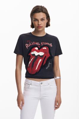 Rolling Stones T-shirt met korte mouwen - BLACK - L