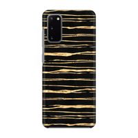 Gouden strepen: Volledig geprint Samsung Galaxy S20 Hoesje