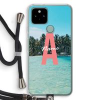 Pacific Dream: Pixel 5 Transparant Hoesje met koord