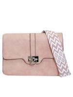 Schoudertas Aztec Lichtroze