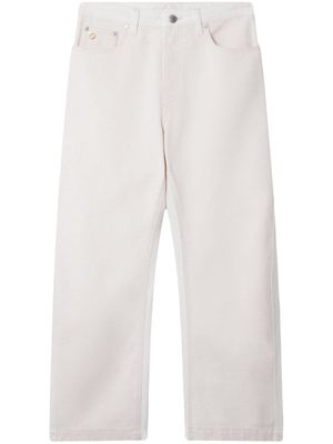 Stella McCartney jean court à taille haute - Tons neutres