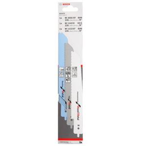 Bosch Accessoires 3-delige zaagbladset voor Bosch multizaag PFZ 500 E M 1142 H; M 3456 XF; M 1122 EF 1st