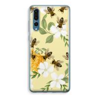 No flowers without bees: Huawei P20 Pro Transparant Hoesje - thumbnail