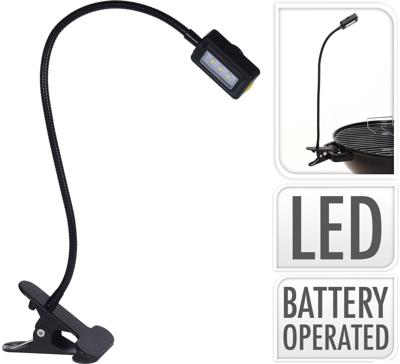 Bbq lamp led met klem zwart kerst Nampook - Nampook