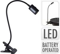 Bbq lamp led met klem zwart kerst Nampook - Nampook