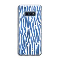 Blauwe nerven: Samsung Galaxy S10e Transparant Hoesje