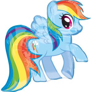 Folie Ballon My Little Pony Rainbow Dash - 68 cm