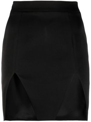 V:PM ATELIER minijupe à découpes - Noir