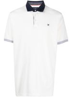 Hackett polo en coton à logo brodé - Blanc - thumbnail