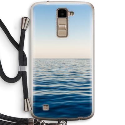 Water horizon: LG K10 (2016) Transparant Hoesje met koord