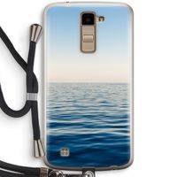 Water horizon: LG K10 (2016) Transparant Hoesje met koord