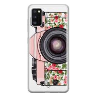 Samsung Galaxy A41 siliconen telefoonhoesje - Hippie camera - thumbnail