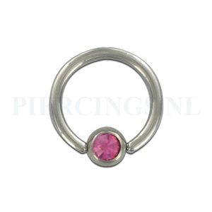 BCR 1.6 mm kristal roze