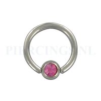 BCR 1.6 mm kristal roze