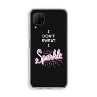 Sparkle quote: Huawei P40 Lite Transparant Hoesje
