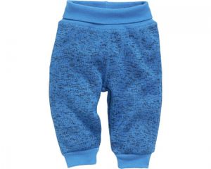 broek gebreid junior blauw maat 86