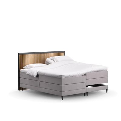 Boxspring Leon elektrisch exclusief verlichting | 140x200 | | totaalBED | 2-persoons