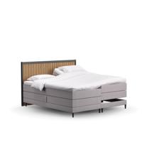 Boxspring Leon elektrisch exclusief verlichting | 140x200 | | totaalBED | 2-persoons