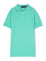 Ralph Lauren Kids polo à logo brodé - Vert - thumbnail