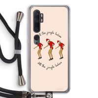 Jingle Ladies: Xiaomi Mi Note 10 Transparant Hoesje met koord