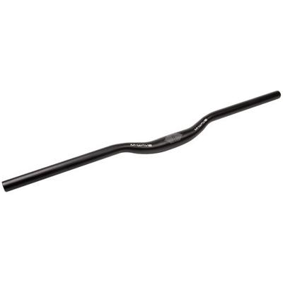 M-Wave Stuurbocht gebogen alu zwart 31.8 700mm rise 30mm 10gr.