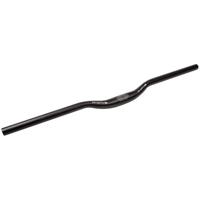 M-Wave Stuurbocht gebogen alu zwart 31.8 700mm rise 30mm 10gr.