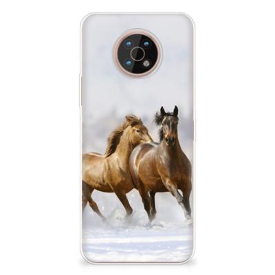 Nokia G50 | TPU Hoesje | Paarden