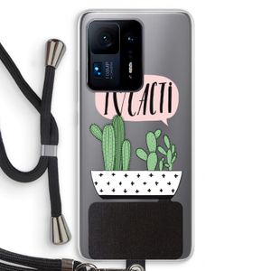 I love cacti: Xiaomi Mi Mix 4 Transparant Hoesje met koord