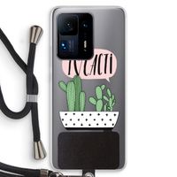 I love cacti: Xiaomi Mi Mix 4 Transparant Hoesje met koord