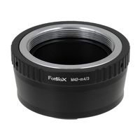 Fotodiox Lens Mount Adapter - M42 Screw Mount SLR Lens to Micro Four Thirds (MFT, M4/3) Mount (M42-MFT)