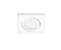 Trio InbouwspotRila Square 8cm 3000K met led wit - 650210131