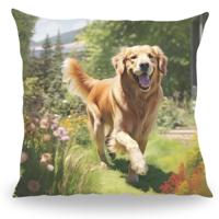 Kussen - Huisdier Portret - Golden Retriever 1 - Pillow Buddies Kussen - Huisdier Portret - Golden Retriever 1 - Pillow Buddies