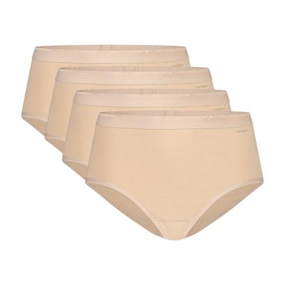 Ten Cate Basics Midi Slip 4-pack Beige-XXL