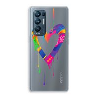 Melts My Heart: Oppo Find X3 Neo Transparant Hoesje