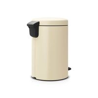 Brabantia newIcon pedaalemmer 12 liter met kunststof binnenemmer - Almond - thumbnail