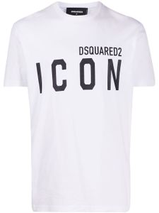 DSQUARED2 t-shirt Icon à logo imprimé - Blanc