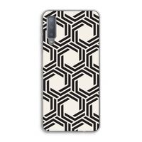 Geometrisch patroon: Samsung Galaxy A7 (2018) Transparant Hoesje