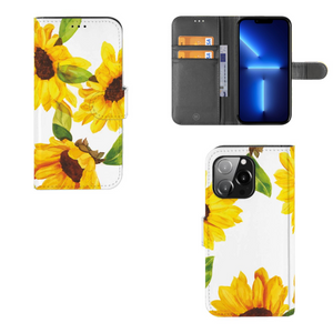 Hoesje voor iPhone 13 Pro Zonnebloemen